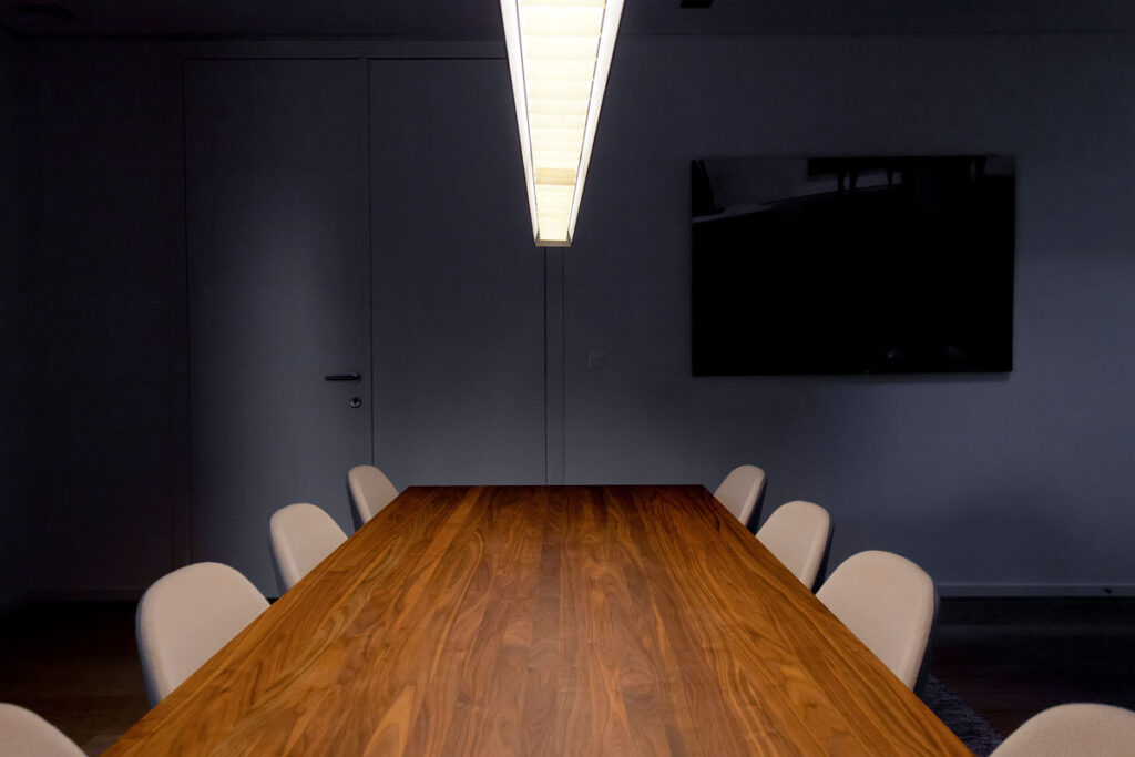 Licht in architecturale woning