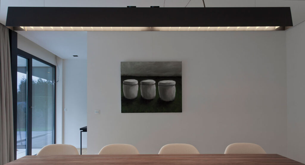Licht in architecturale woning