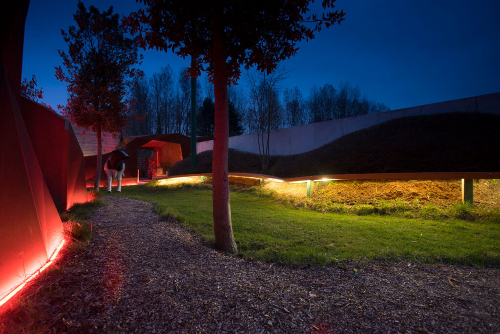 Lichtontwerp voor tuin door Lichthuis